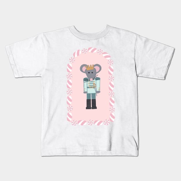 Nutcracker Rat King, Mouse King Kids T-Shirt by FreckledBliss